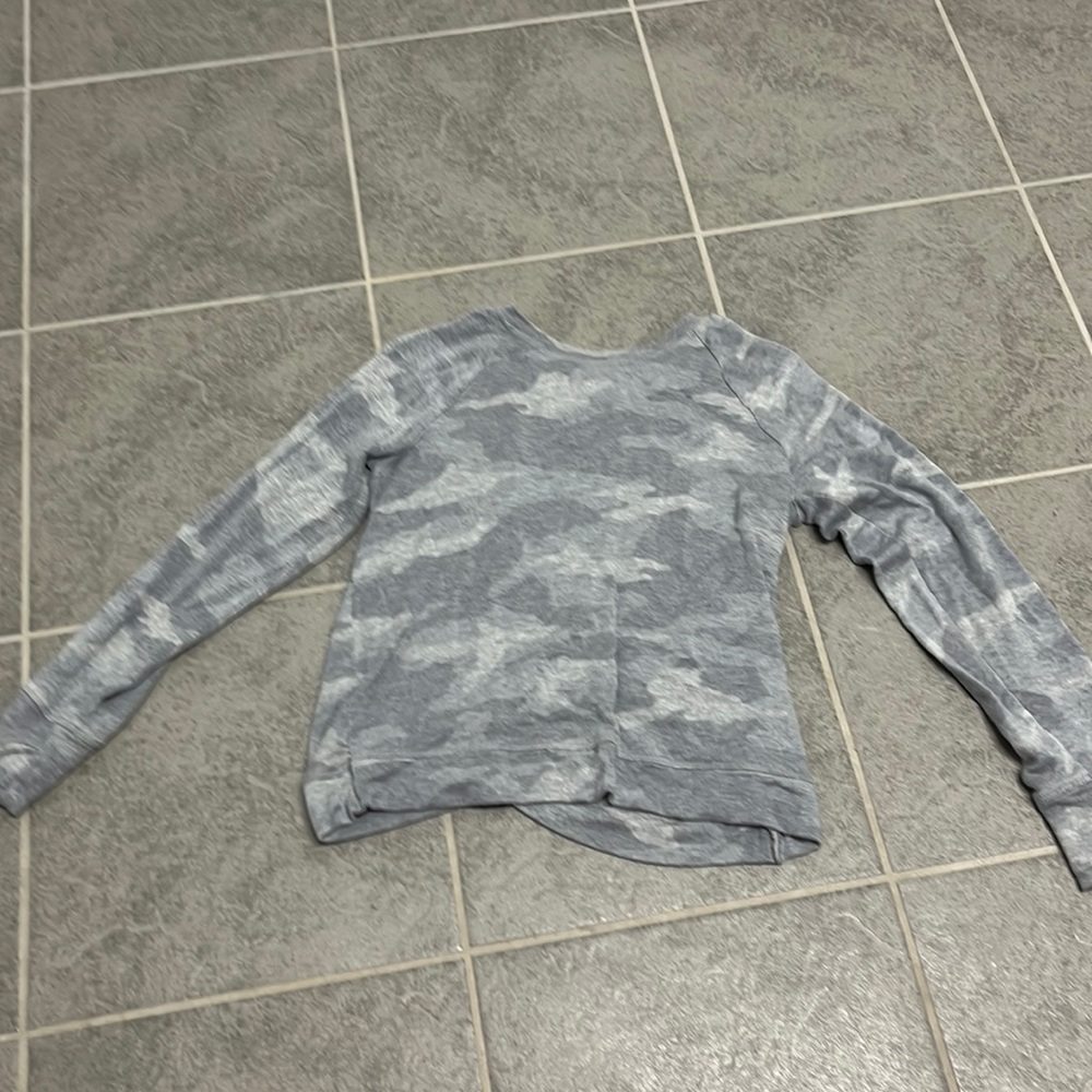 Athleta girl camo long sleeve